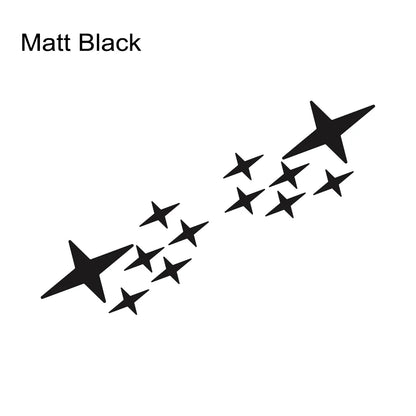 Creative Star Door Side Decal for Subaru Impreza / WRX / STI GDB | 2-Piece Vinyl Sticker