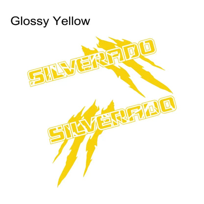 Claw Style Bed Side Decal for Chevrolet Silverado 1500 / 2500 / Z71 / S10 | Pickup Vinyl Graphic