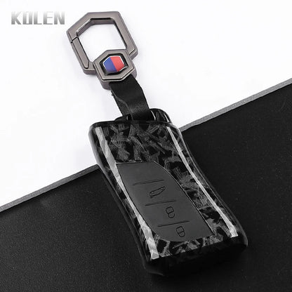 ABS Carbon Fiber Style Car Key Case Cover For Lexus NX ES UX US RC LX GX IS RX 200 250h 350h LS 450h 260h 300h UX200