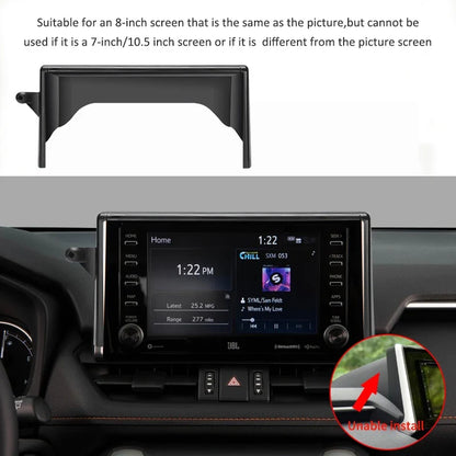 Wireless Charging Car Phone Holder for Toyota RAV4 8-in Screen