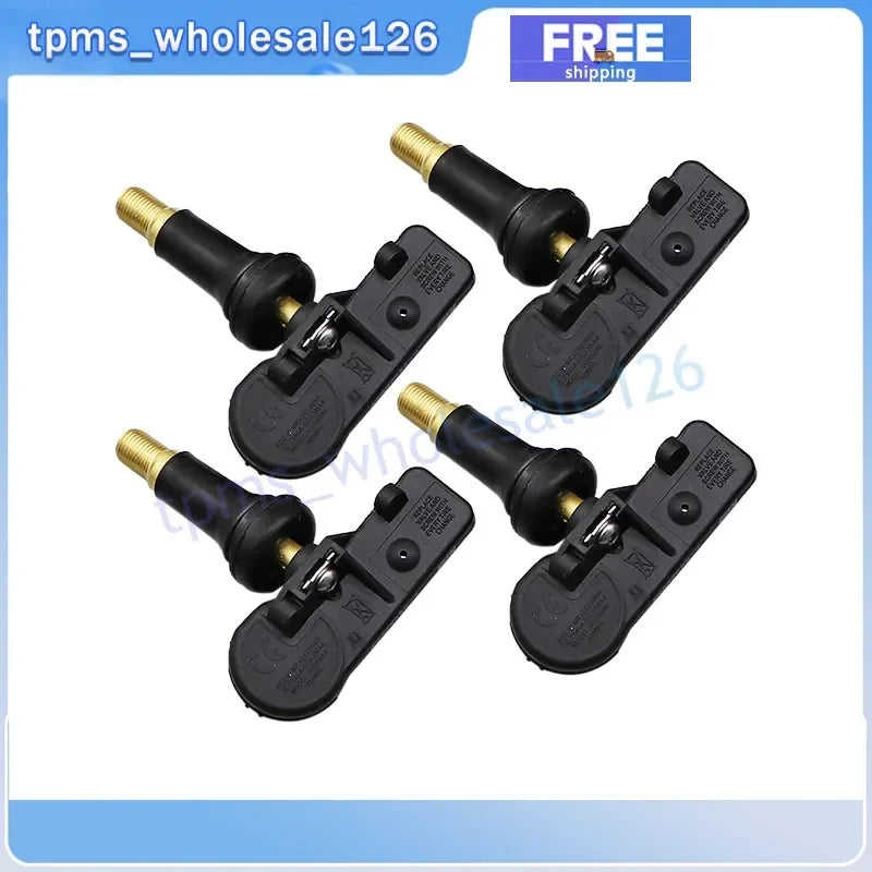 GANGLE 56029398AB TPMS Tire Pressure Monitor Sensor 4PCS | For 2010-2016 Jeep Grand Cherokee Alfa Romeo Chrysler