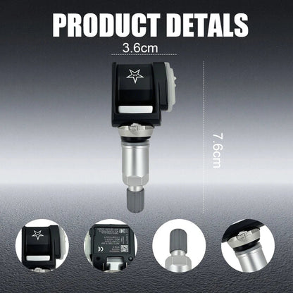 433MHz TPMS Sensor for Mercedes-Benz C E G S CLS GT-S AMG | A0009052102