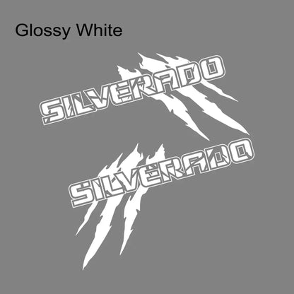 Claw Style Bed Side Decal for Chevrolet Silverado 1500 / 2500 / Z71 / S10 | Pickup Vinyl Graphic