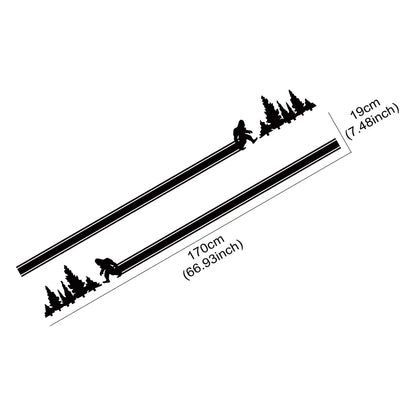 Bigfoot Side Stripe Decal for Ford Bronco (2021–2024) | Waterproof Off-Road Vinyl Graphics