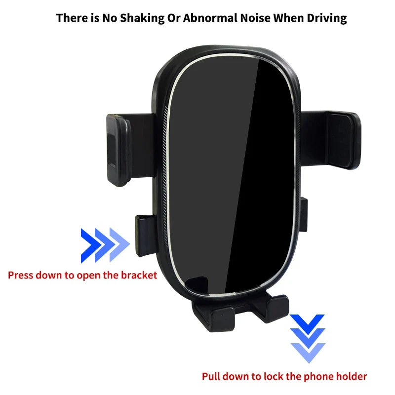 Phone Holder for Audi A4 B9 A5 Q5 with Wireless Charging