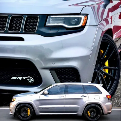 Jeep Trackhawk RGBW Flow Series LED Grill Emblem