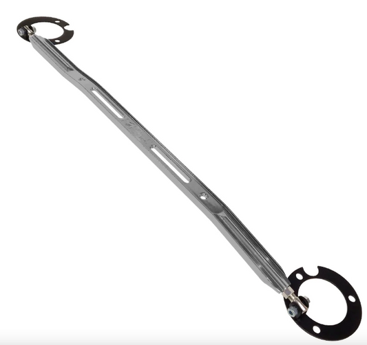 Megan Racing Strut Tower Bars Front Upper for 1995-1999 Mitsubishi Eclipse Race-Spec Aluminum Anodized Blue