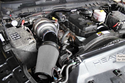 Pusher High Mount Compound Turbo System for 2003-2007 Dodge Cummins Trucks