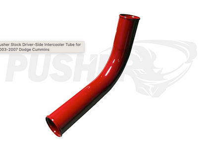 Pusher Stock Driver-Side Intercooler Tube for 2003-2007 Dodge Cummins