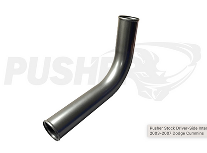 Pusher Stock Driver-Side Intercooler Tube for 2003-2007 Dodge Cummins