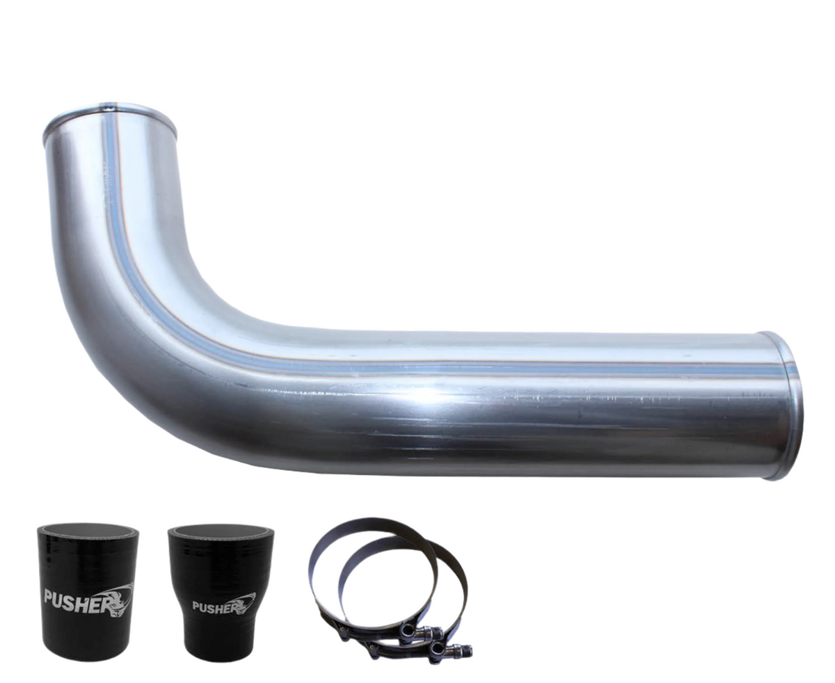 Pusher 3.5" MEGA Driver-side Intercooler Tube 2007.5-2009 Dodge Cummins