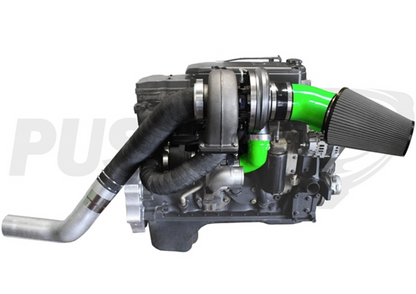 Pusher High Mount Compound Turbo System for 2007.5-2009 Dodge Ram 6.7L Cummins Trucks