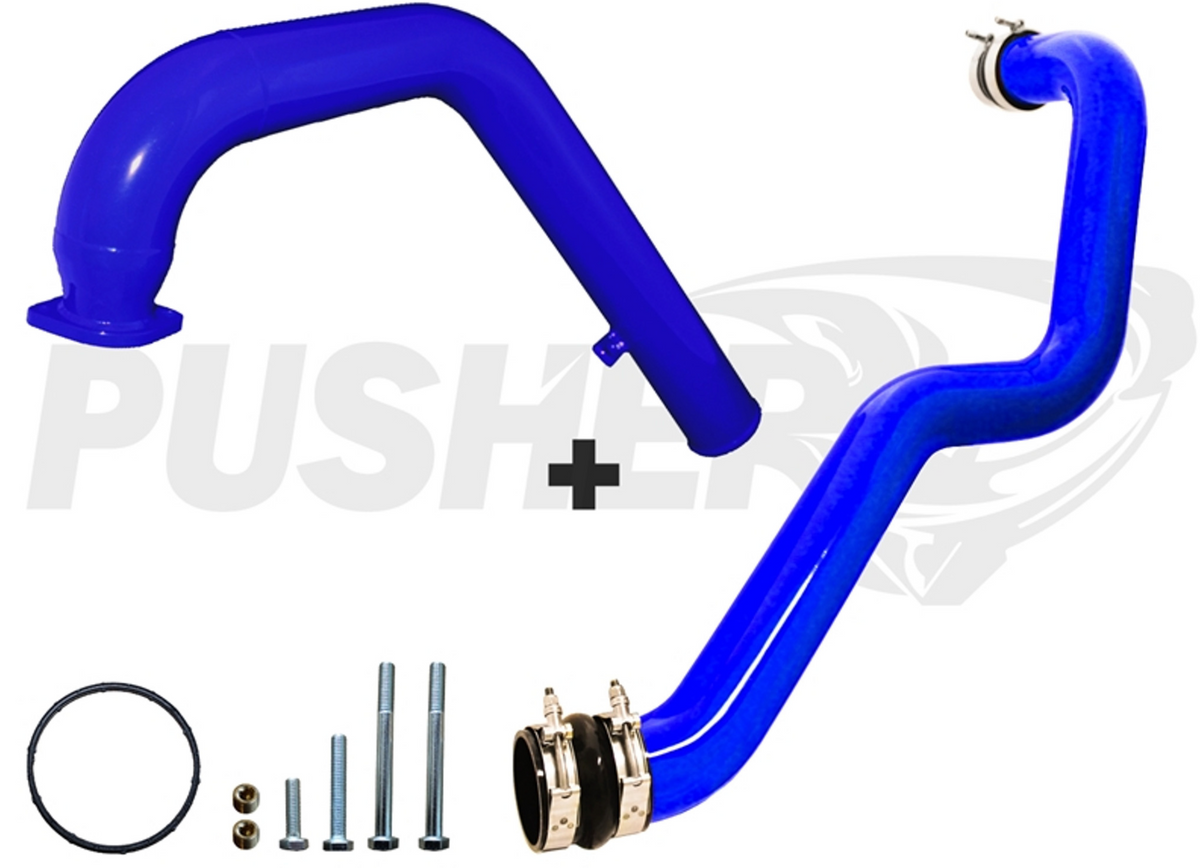 Pusher Max HD Charge Tube Package for 2004.5-05 Duramax LLY Trucks