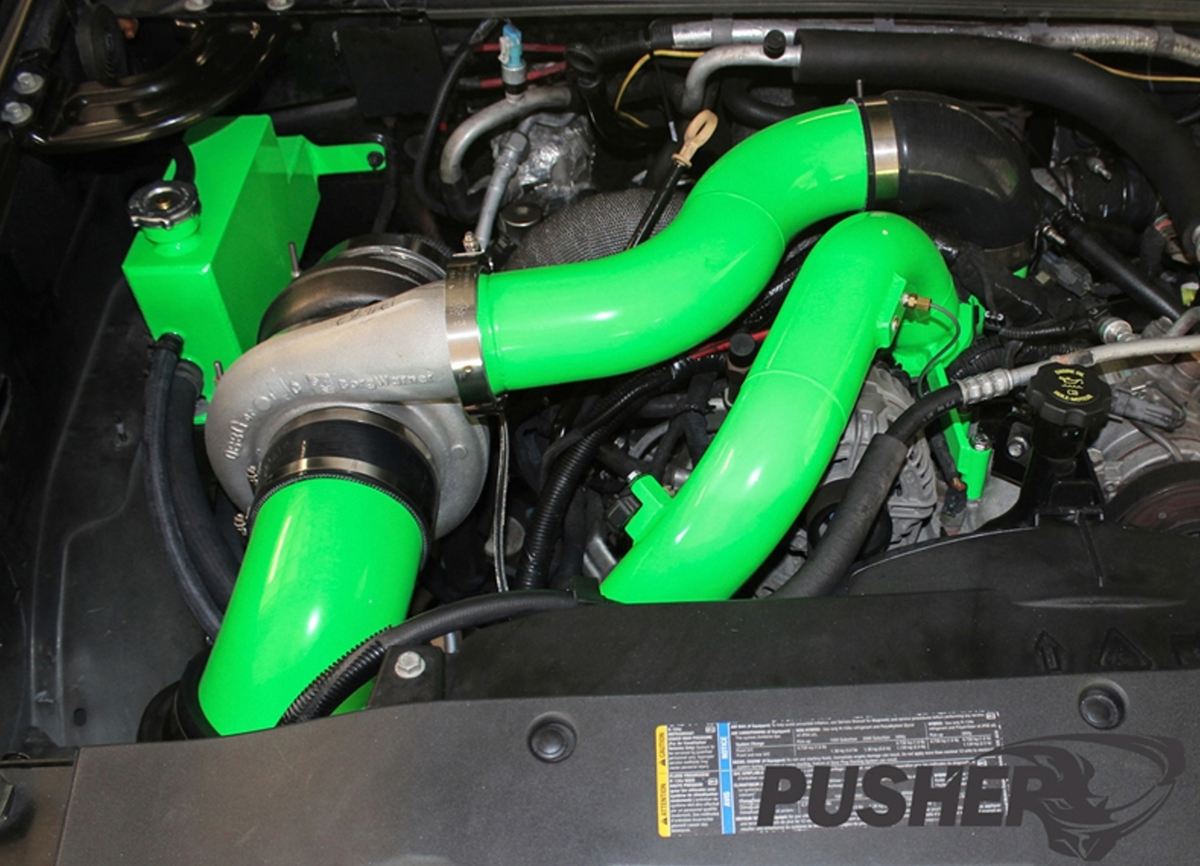 Pusher Max Compound Turbo System for 2006-2007 Duramax LBZ Trucks