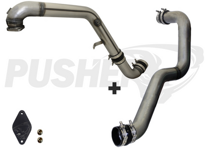 Pusher Max HD Charge Tube Package for 2011-2016 Duramax LML Trucks