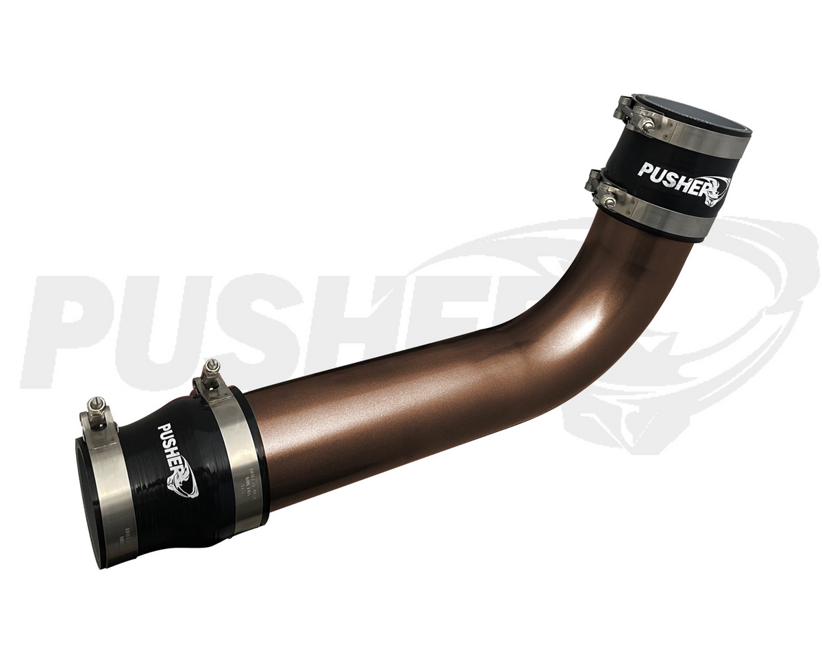 Pusher 3.5" MEGA Driver-side Intercooler Tube 2010-2012 Dodge Cummins