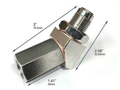SPDZ1 Mini Cat O2 Sensor CEL FIX - Small 45 Degree