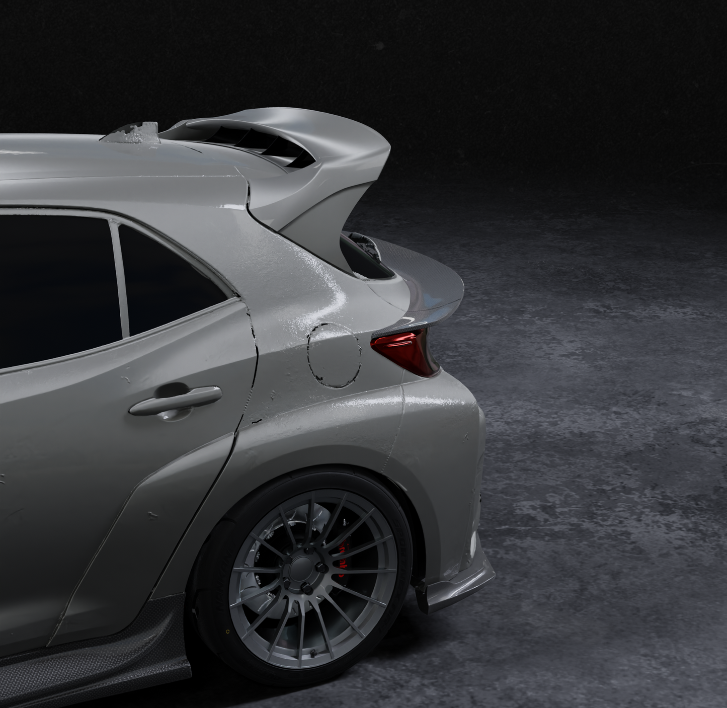 Mid Wing – Toyota Corolla Hatchback (E210, 2019-2025+)