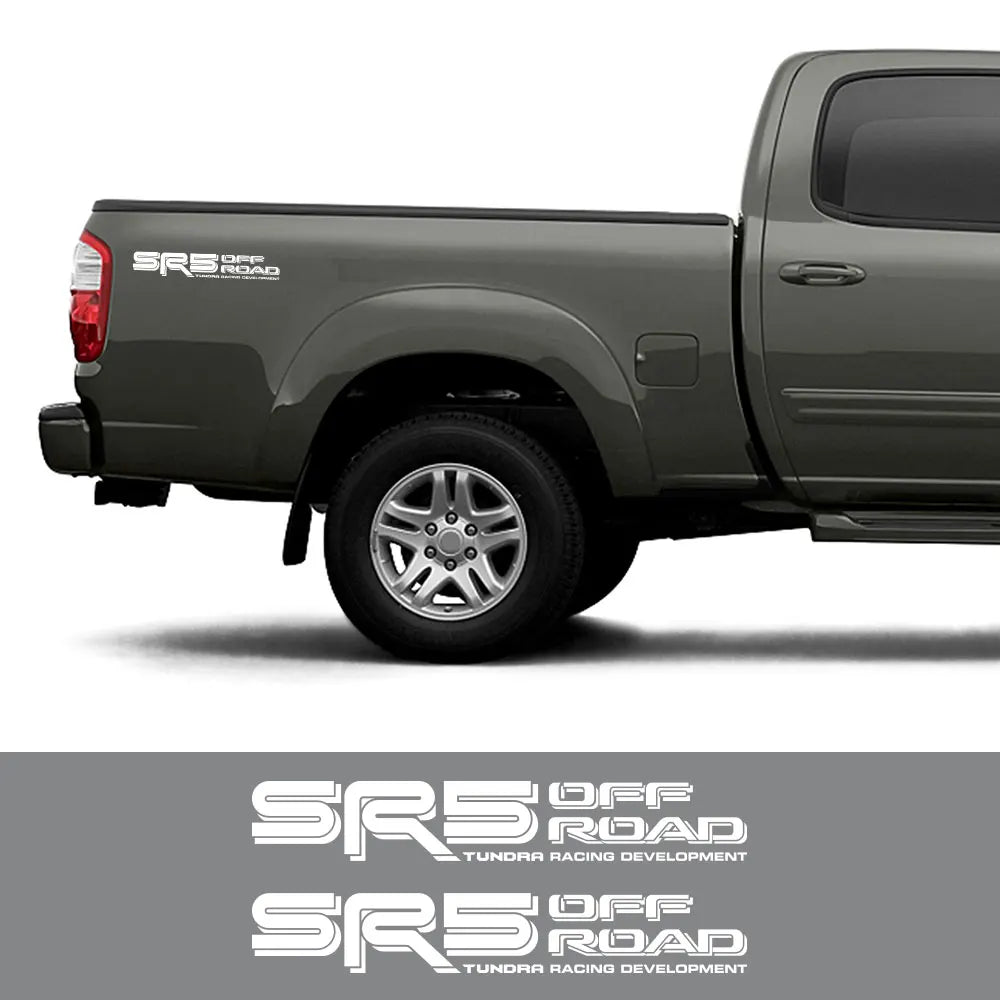 Trunk Side 4x4 Off-Road Decal for Toyota Tundra TRD / SR / SR5 | Pickup Bed Vinyl Sticker