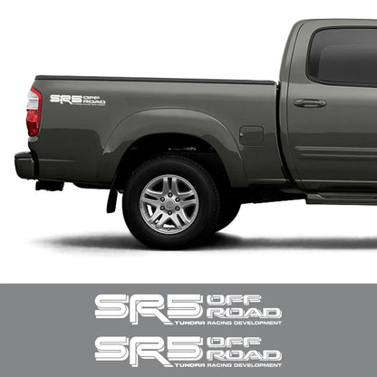 Trunk Side 4x4 Off-Road Decal for Toyota Tundra TRD / SR / SR5 | Pickup Bed Vinyl Sticker
