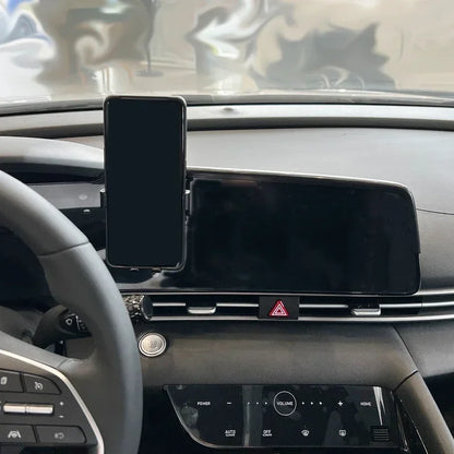 Phone Holder for Hyundai Elantra CN7 2021-2024 with Wireless Charging