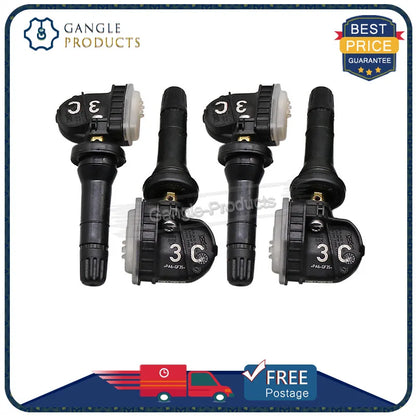 GANGLE 4PCS TPMS Tire Pressure Sensors for Chevrolet Equinox 2018-2023 315MHz | OEM 13516164 13598772 13598771