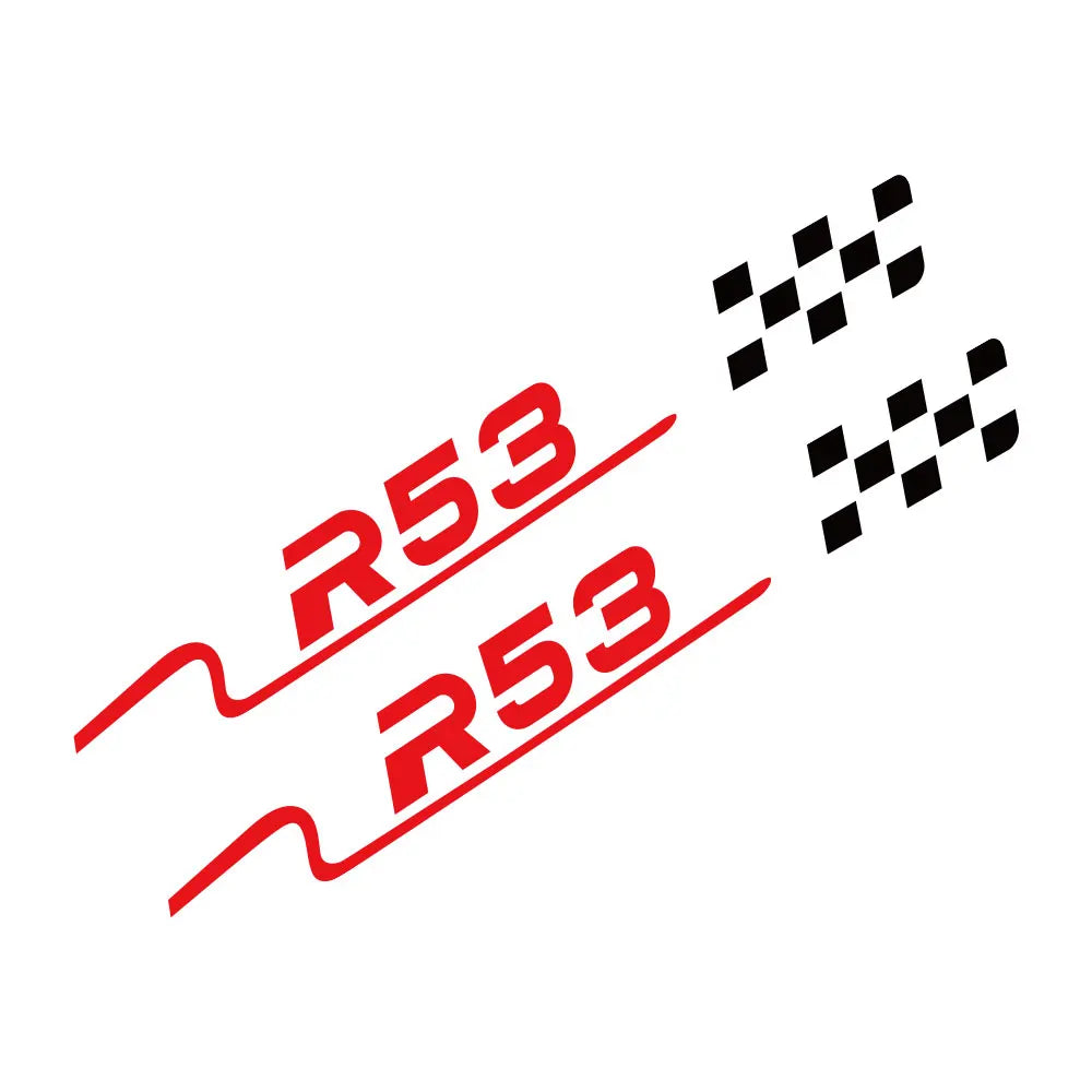 Body & Door Waistline Sticker for Mini Cooper (R50–R61, F54–F60) | 2-Piece Vinyl Decal