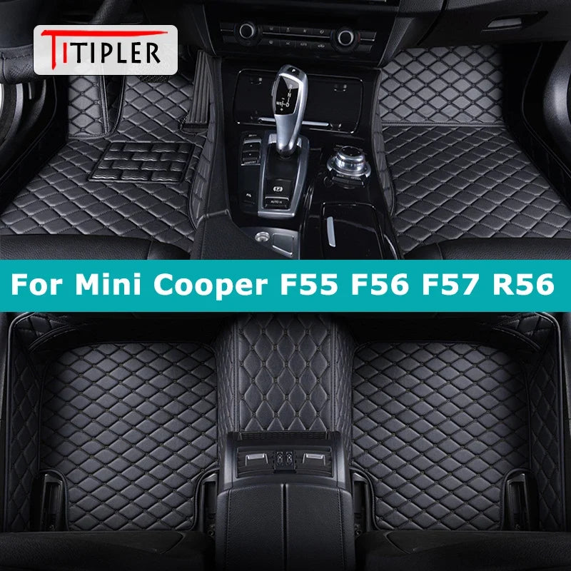 Mini Cooper F55 F56 F57 R56 Custom Car Floor Mats