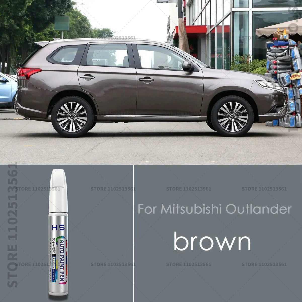 Mitsubishi Outlander Paint Repair Pen W85 X42 P26
