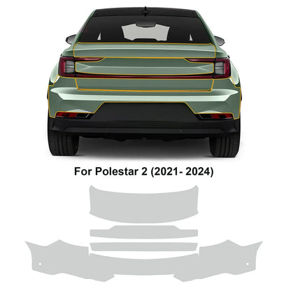 Precut PPF for Polestar 2 (2021–2025) | TPU Paint Protection Film Clear Bra