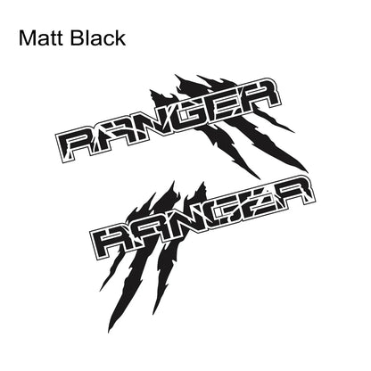 Full Body Side Decal for Ford Ranger Raptor / XLT / XL / Lariat T6 | Pickup Truck Bed Trim Vinyl