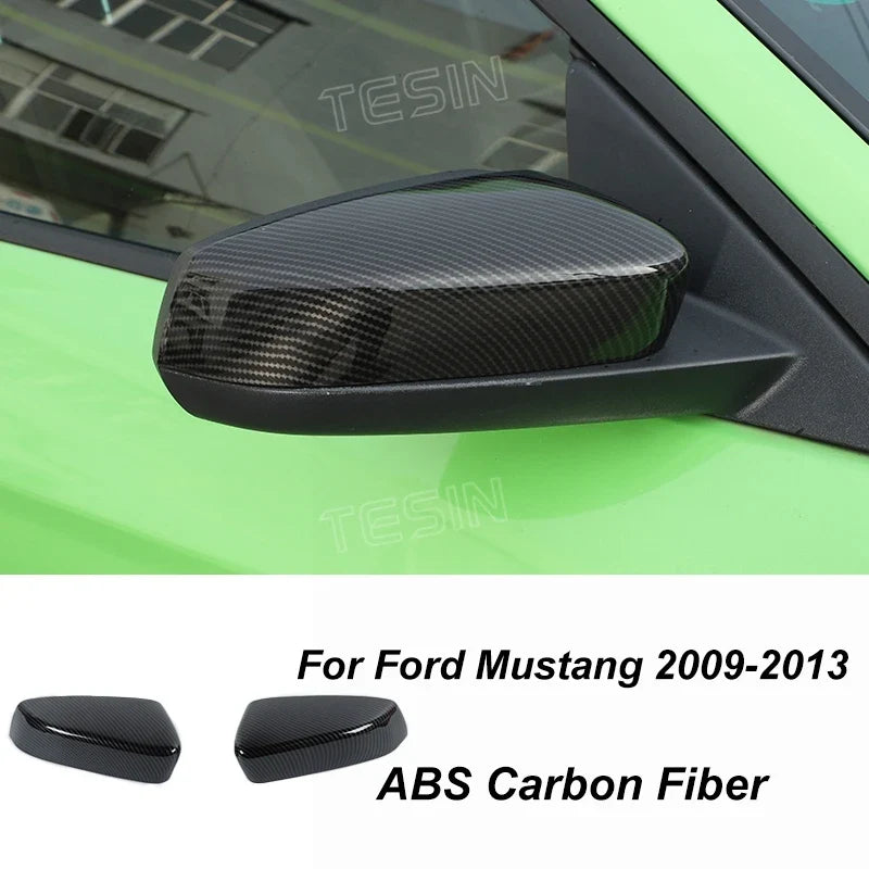Carbon Fiber Grain Interior & Exterior Decoration Sticker for Ford Mustang (2009-2014) | Kit
