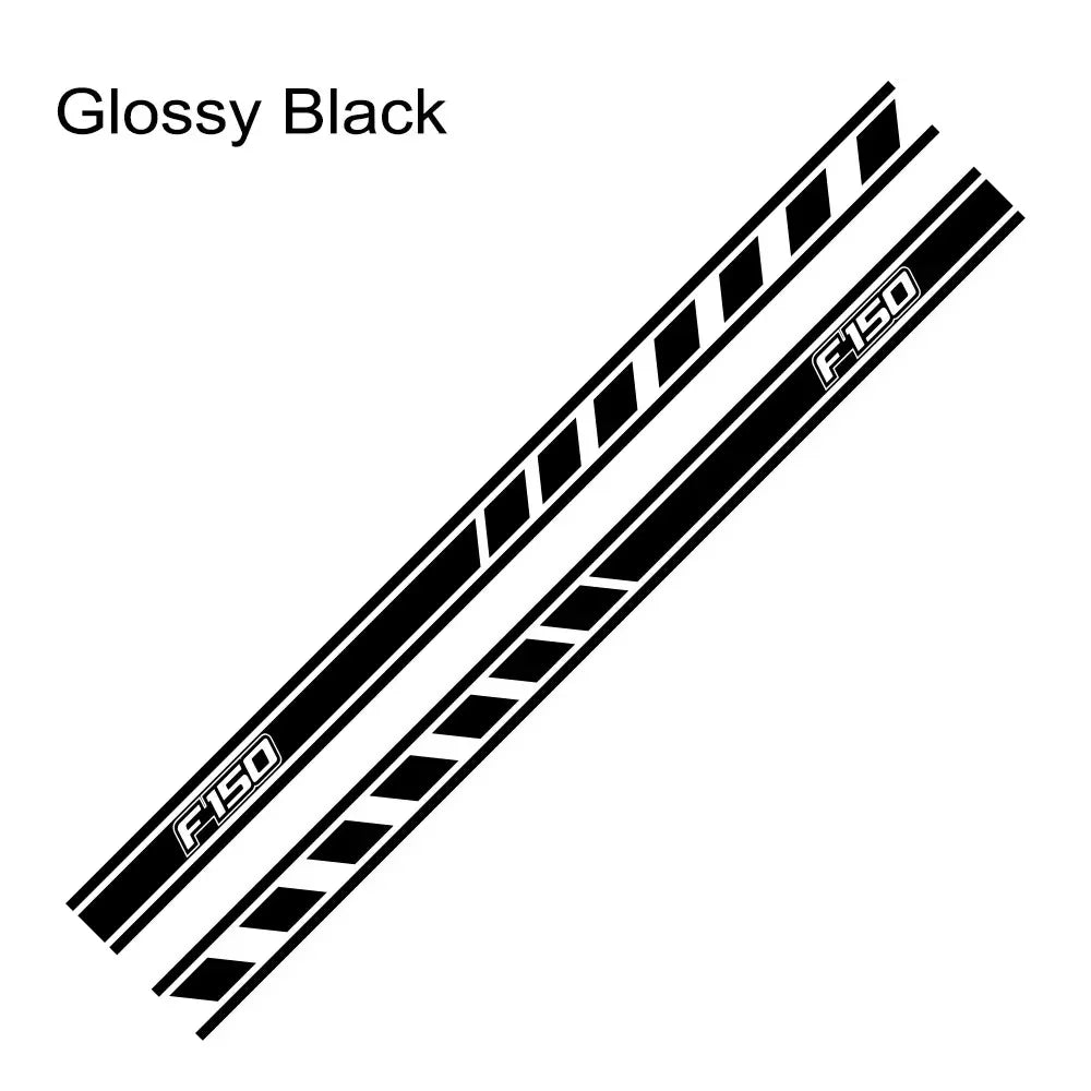 Door Side Skirt Stripe Decal for Ford F-150 Raptor | 2-Piece Pickup Truck Vinyl Graphic
