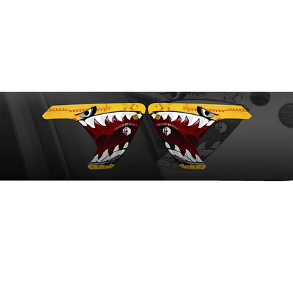 Shark Soldier Hood, Side & Fender Vent Decal | Precut Vinyl Wrap Graphic Kit