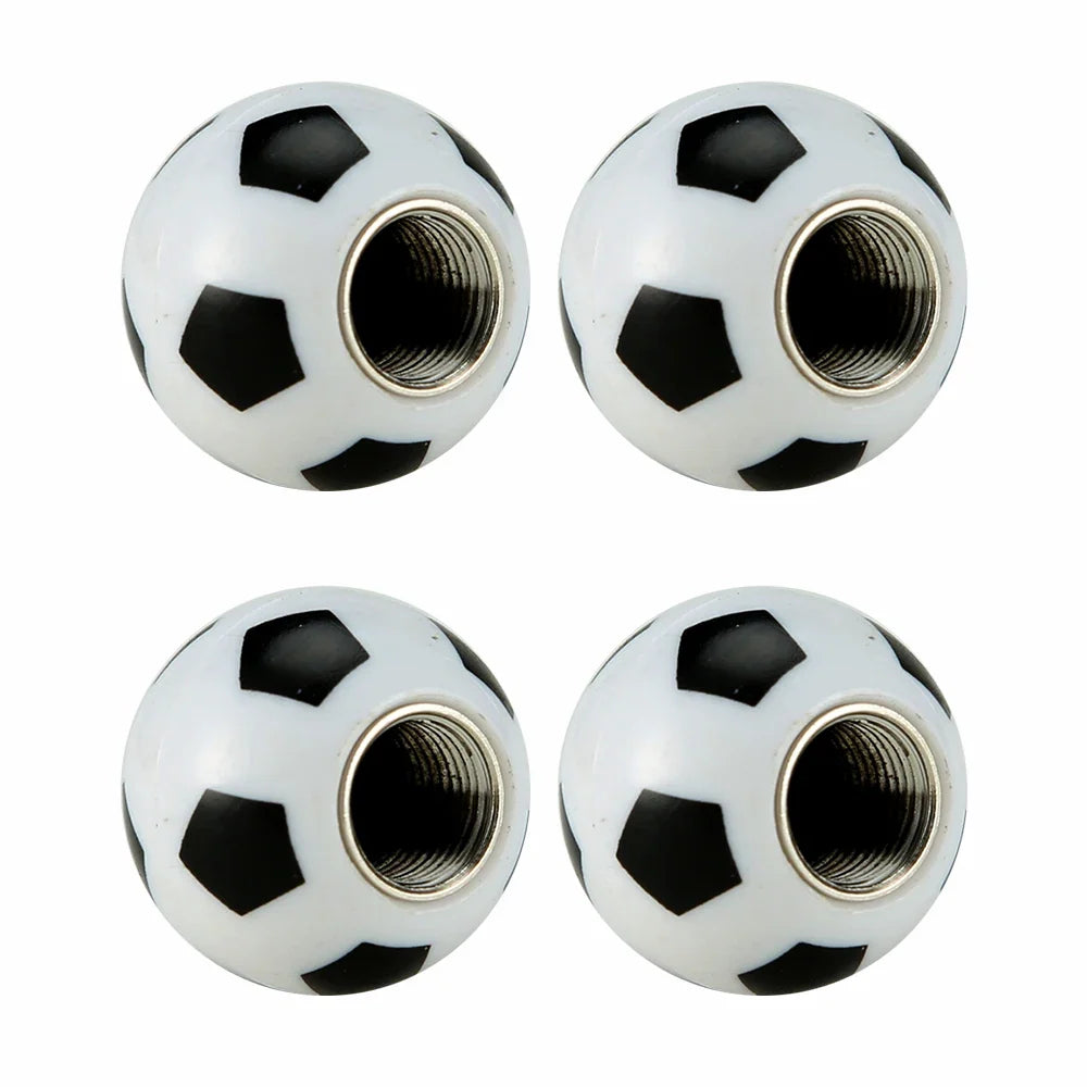 4Pcs Universal Cross Tire Valve Caps | Car Truck SUV Motorcycle Dust Cover