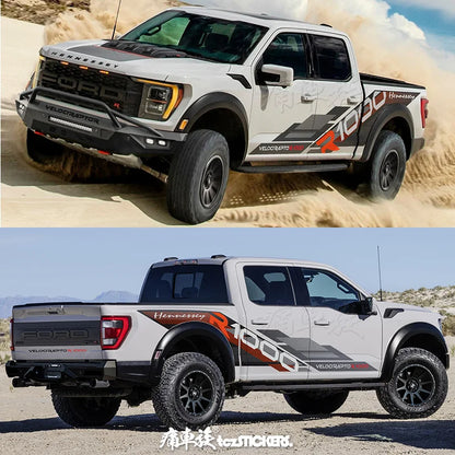 F-150 Raptor R Pickup Off-Road Racing Vinyl Decal | Body Modification Film & Decoration Sticker