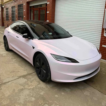 Precut Color Change PPF for Tesla Model 3 Highland (2024–2025) | Black & Glacier Blue PET Film