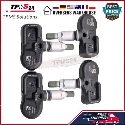 4PCS 315MHz TPMS Sensor for Lexus GS NX LS RC Toyota Camry | PMV-C010 42607-30040