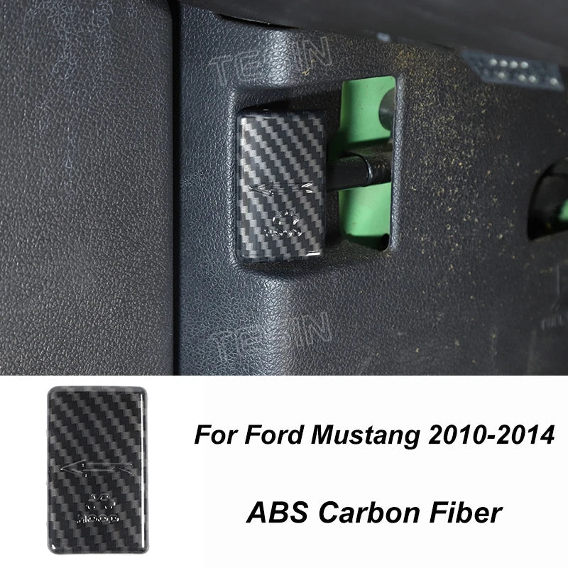 Carbon Fiber Grain Interior & Exterior Decoration Sticker for Ford Mustang (2009-2014) | Kit