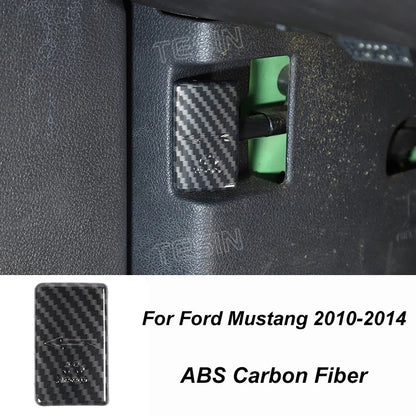 Carbon Fiber Grain Interior & Exterior Decoration Sticker for Ford Mustang (2009-2014) | Kit