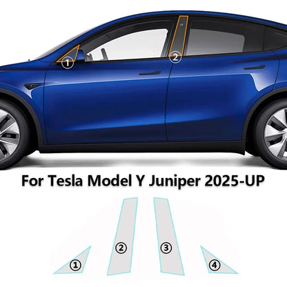 Precut PPF for Tesla Model Y Juniper (2025–2026) | TPU Headlight, Tail Light & Pillar Protection