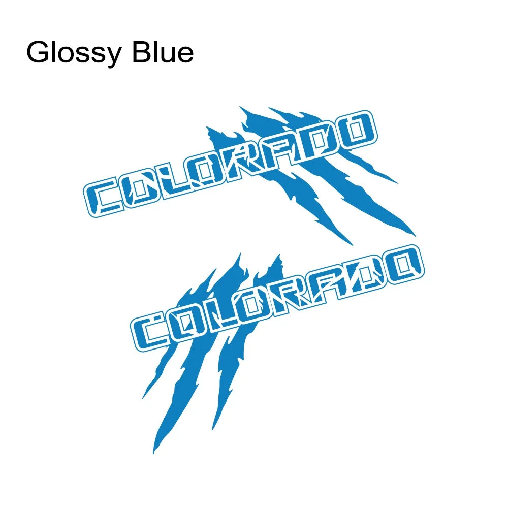 Claw Style Truck Bed Side Decal | Universal Pickup Body Vinyl Graphic
