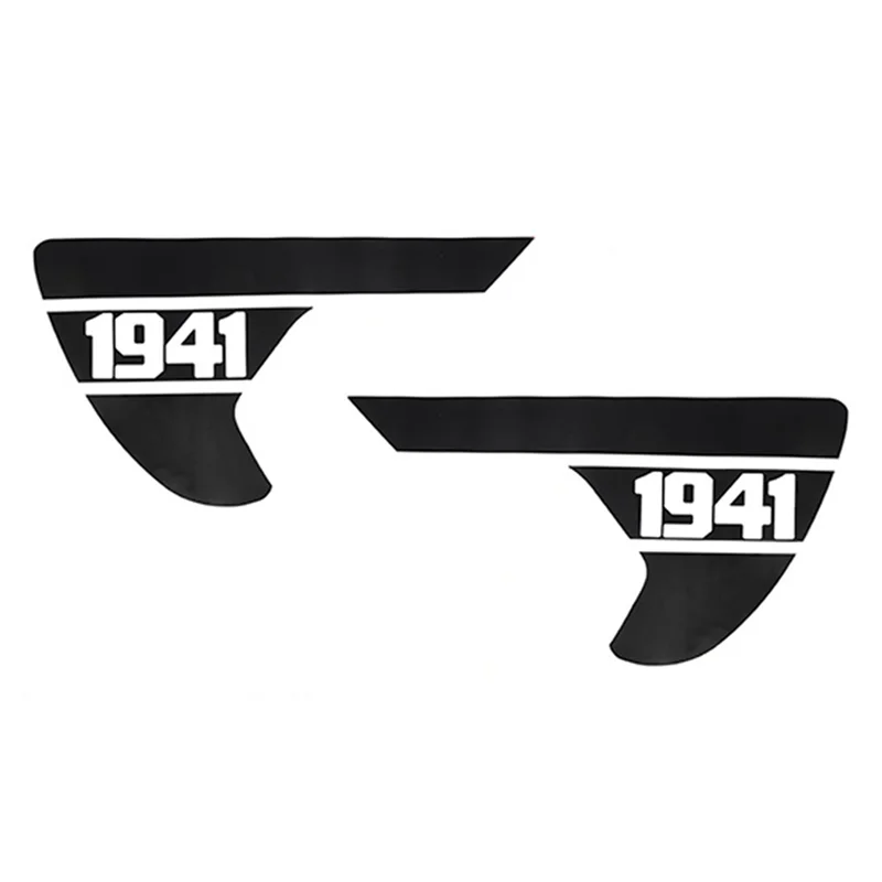 Jeep Wrangler JL & Gladiator JT Side Fender Vent “1941” Decal – Precut Black PVC Sticker (2018–2024)