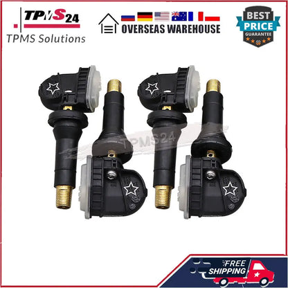4x TPMS Tire Pressure Sensor 315MHz for Buick Cadillac Chevrolet GMC | Pre-Programmed