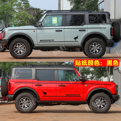 Fashion Sport Custom Appearance Modified Vinyl Decal Kit for Ford Bronco | KK Wrap