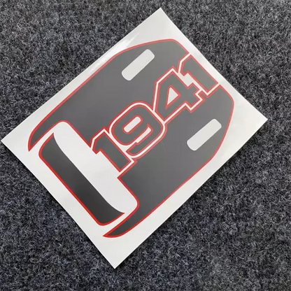 Jeep Wrangler & Gladiator Hood Decal – 1941 Reflective Matte Vinyl | Mojave, 392, Rubicon JL JT (2018–2024)
