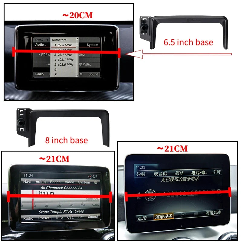 Mercedes-Benz Phone Holder for A B Class W242 W246 GLA CLA 2013-2019 Wireless Charger