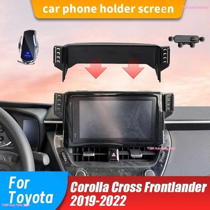 Dual Phone Holder Bracket For Toyota Corolla 2019-2022