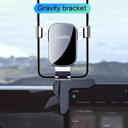 Phone Holder for Tesla Model 3/Y Center Console Gravity Sensing
