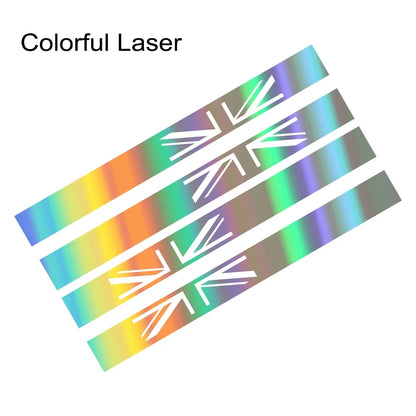Union Jack Door Side Stripe Decal for Mini Cooper S (R55, R56, F55, F54, F60, R57, R59) | England Flag Vinyl